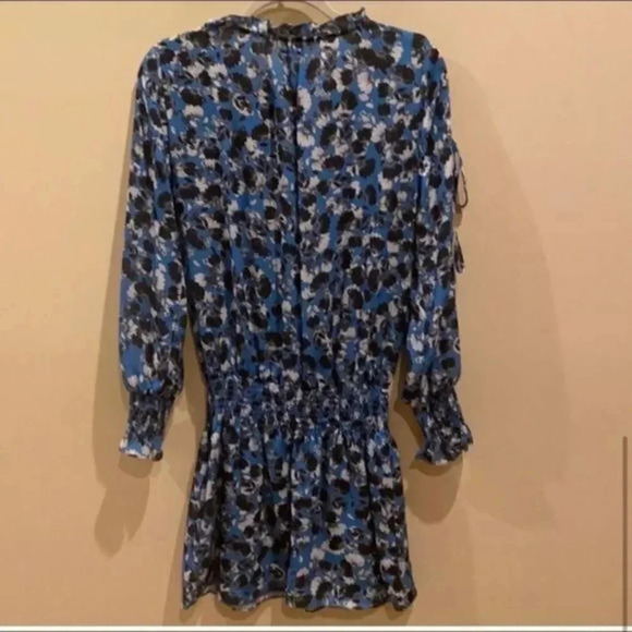 Parker Smocked Drop waist mini dress - Picture 3 of 7